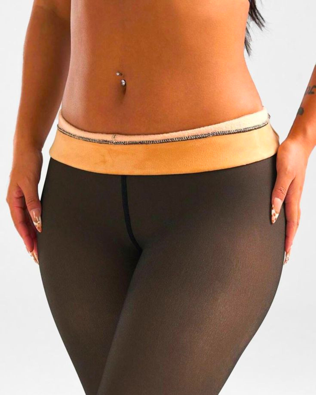 Fleece Winter  Furr Leggings -( Plus Size Available )