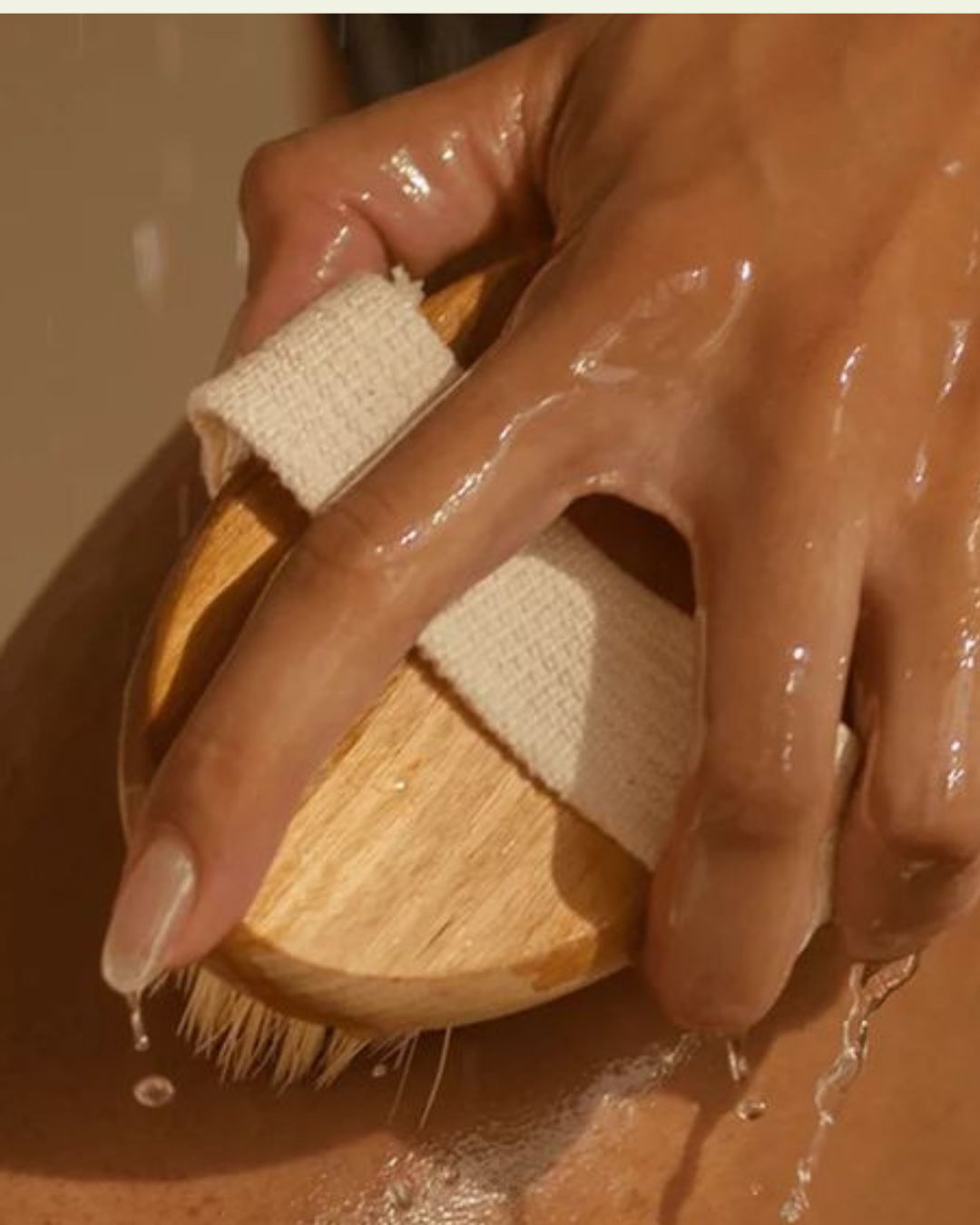 Wooden Dry Body Brush